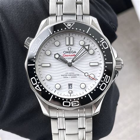 white omega seamaster 300|Omega Seamaster 300 women's.